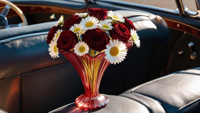 1_Beautiful-thin-glass-flower-vase-with-roses-and-daisy-flowers-in-vase-with-background-in-motorcar-24324