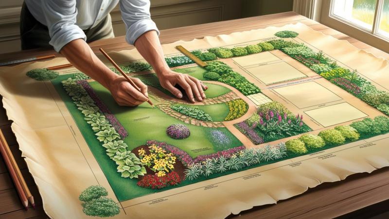 1_Preparing-A-Map-For-garden-Design-342343