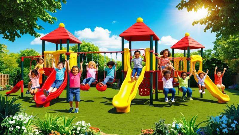 Children-playground-in-garden-6546