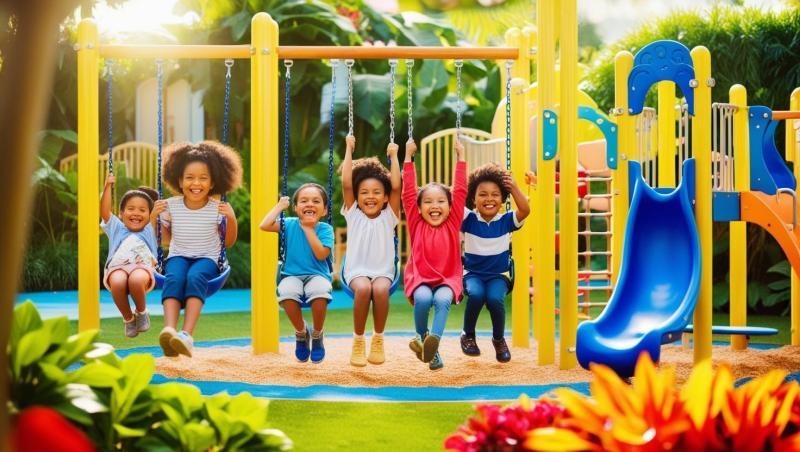 Children-playground-in-garden-7656