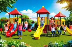 Children-playground-in-garden-6546 Children-playground-in-garden-6546