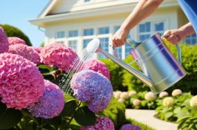 Hydrangea-plants-watering-by-human-with-watering-tool-without-sowing-face-in-beautiful-house-background-43432 Hydrangea-plants-watering-by-human-with-watering-tool-without-sowing-face-in-beautiful-house-background-43432