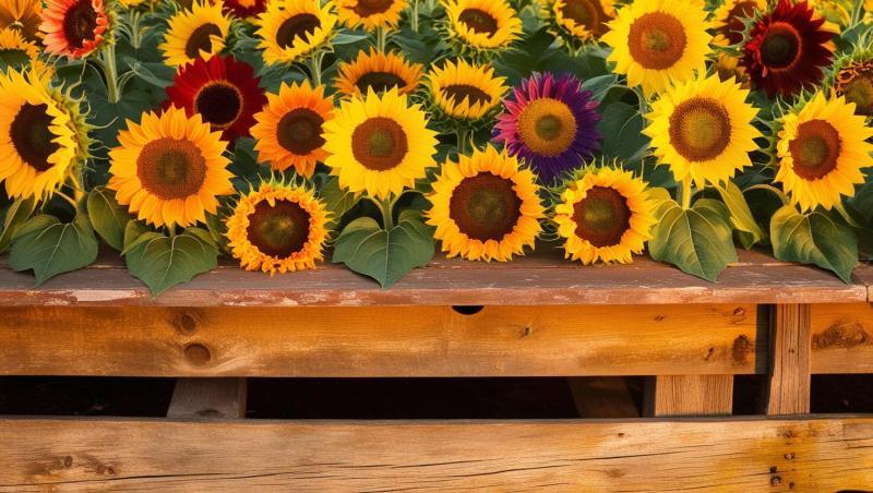 Colorful-sunflowers-in-various-species-34